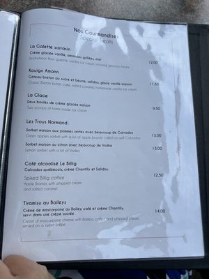 Menu photo 4 Le Billig Quebec City, QC