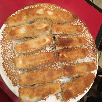 Dumpling House Restaurant - Pan fried Spinach and Mushroom dumplings ($12.99) - Chinese Near Me - Toronto, Ontario