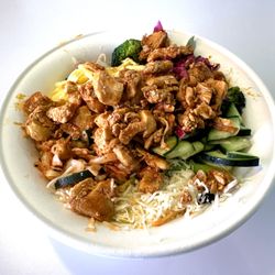 BIBIBOP Asian Grill - Regular Size Custom Spicy Chicken Bowl - Mmm!