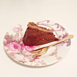 Mondays Wholefoods - Raw vegan tiramisu, amazing! Made by The Raw Kitchen who supplies Mondays with raw, organic, vegan cakes.