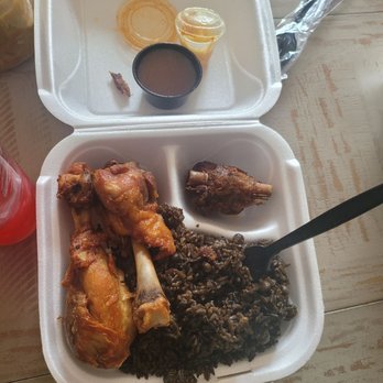La Citadelle Bakery - Special $8.99/ Turkey with Mushroom (Djon,Djon Rice) with Hatian Sauce - Bakeries Near Me - Lawrenceville, Georgia