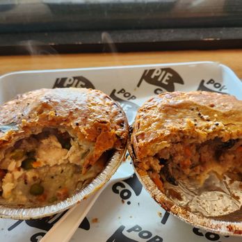 Pop Pie - Inside of the Chicken Pot Pie and Steak and Ale. - Bakeries Near Me - Costa Mesa, California Pop Pie - Inside of the Chicken Pot Pie and Steak and Ale. - Bakeries Near Me - Costa Mesa, California