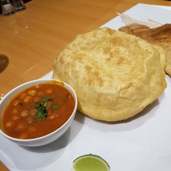 Spice N Curry - Chole Bhatura. Well flavored chickpeas. Aromatic and fluffy bread. Would recommend. - Indian Near Me - Elkridge, Maryland Spice N Curry - Chole Bhatura. Well flavored chickpeas. Aromatic and fluffy bread. Would recommend. - Indian Near Me - Elkridge, Maryland