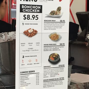 Bonchon South West Las Vegas - Lunch menu - Chicken Wings Near Me - Las Vegas, Nevada Bonchon South West Las Vegas - Lunch menu - Chicken Wings Near Me - Las Vegas, Nevada