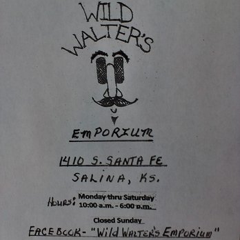 Wild Walter's Emporium - Wild Walter's Emporium! - Antiques Near Me - Salina, Kansas Wild Walter's Emporium - Wild Walter's Emporium! - Antiques Near Me - Salina, Kansas