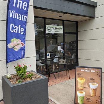 The Vinam Cafe - Signs near the main entrance - Coffee & Tea Near Me - San Diego, California The Vinam Cafe - Signs near the main entrance - Coffee & Tea Near Me - San Diego, California