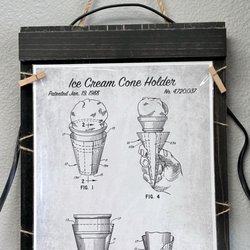 Armetta's Gelato & Caffè - Old cone art