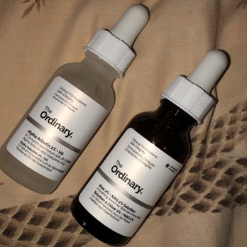 Deciem - The two products that I've bought and recommended by the employee for fading acne marks + dark spots. - Cosmetics & Beauty Supply Near Me - New York, New York Deciem - The two products that I've bought and recommended by the employee for fading acne marks + dark spots. - Cosmetics & Beauty Supply Near Me - New York, New York