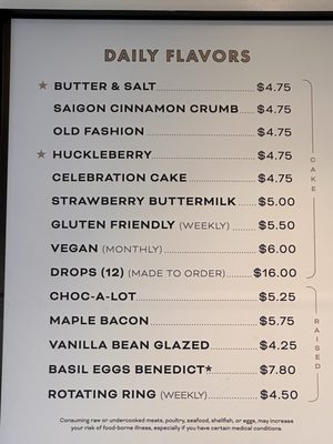 Menu photo 1 Sidecar Doughnuts & Coffee Los Angeles, CA Menu photo 1 Sidecar Doughnuts & Coffee Los Angeles, CA