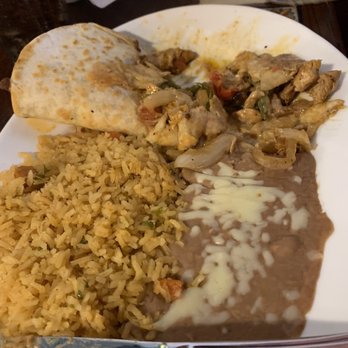 Casa Mexicana - Fajita quesadilla - partially consumed. - Mexican Near Me - Southaven, Mississippi Casa Mexicana - Fajita quesadilla - partially consumed. - Mexican Near Me - Southaven, Mississippi