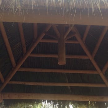 Big Cypress Tiki Huts - Will soon have a ceiling fan, lights and a tv. - General Contractors Near Me