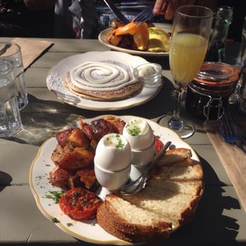 La Note - Oeuf a la coque and creme fraiche pancakes - French Near Me - Berkeley, California La Note - Oeuf a la coque and creme fraiche pancakes - French Near Me - Berkeley, California