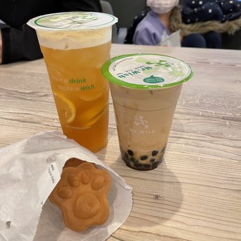 Mr Wish - Lemon Black Tea, Pearl Milk Tea, 4 Piece Original Waffle Cake - Bubble Tea Near Me - Philadelphia, Pennsylvania Mr Wish - Lemon Black Tea, Pearl Milk Tea, 4 Piece Original Waffle Cake - Bubble Tea Near Me - Philadelphia, Pennsylvania