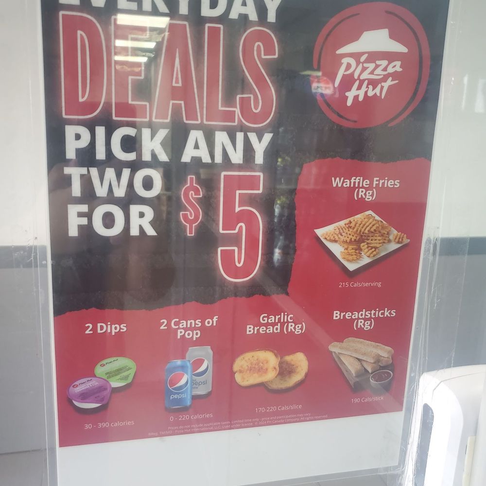 Pizza Hut - Everyday deals pick any two for $5 - Pizza Near Me - Winnipeg, Manitoba