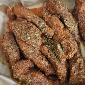 Vegan Wangs - Buffalo lemon pepper wangs - Vegan Near Me - Atlanta, Georgia
