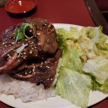 Tampopo Restaurant - Ribs rice and salad - Sushi Bars Near Me - Gardena, California Tampopo Restaurant - Ribs rice and salad - Sushi Bars Near Me - Gardena, California