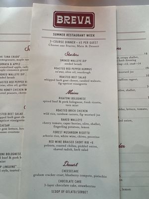 Menu photo 2 Breva Bar & Grill Minneapolis, MN Menu photo 2 Breva Bar & Grill Minneapolis, MN