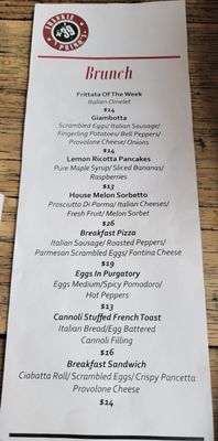 Menu photo 8 Frankie Primo's +39 Buffalo, NY