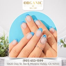 Organic Nail Bar - Get creative with nails this August! Bright, fun, and perfect for making a statement. 
__________________________