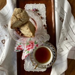 Moon Scones - Hazelnut praline scones
