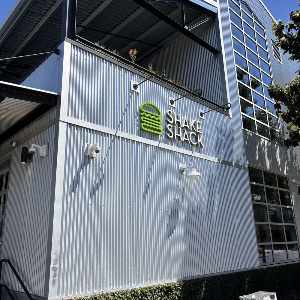 Shake Shack Ice Blocks - Outside - Burgers Near Me - Sacramento, California