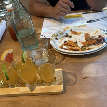 HashTAG Downtown - What's left of our chilaquiles - Breakfast & Brunch Near Me - Denver, Colorado HashTAG Downtown - What's left of our chilaquiles - Breakfast & Brunch Near Me - Denver, Colorado
