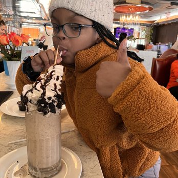 Bel Aire Diner - Cookies and cream milkshake. - Diners Near Me - Astoria, New York Bel Aire Diner - Cookies and cream milkshake. - Diners Near Me - Astoria, New York
