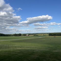 Abbey of the Genesee - View from front porch of Nazareth House