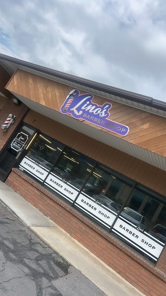 Lino's Barber Shop Logo