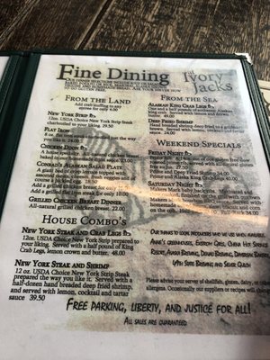 Menu photo 5 Ivory Jacks Fairbanks, AK Menu photo 5 Ivory Jacks Fairbanks, AK