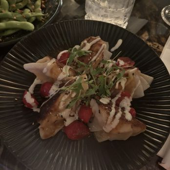 The Moderne - Shrimp and Crab Gyoza - Tapas/Small Plates Near Me - Orlando, Florida The Moderne - Shrimp and Crab Gyoza - Tapas/Small Plates Near Me - Orlando, Florida