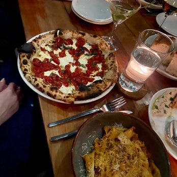 Louie - Pomodoro Fresco and Peppardelle Bolognese - Italian Near Me - Clayton, Missouri Louie - Pomodoro Fresco and Peppardelle Bolognese - Italian Near Me - Clayton, Missouri