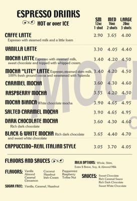 Menu photo 2 Mochas & Javas San Marcos, TX Menu photo 2 Mochas & Javas San Marcos, TX