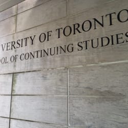 University Of Toronto School Of Continuing Studies