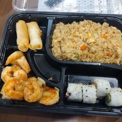 Hoshi Japanese Cuisine - Shrimp bento today...