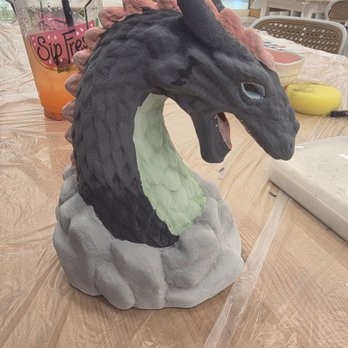 Hello Pottery - Painting Dragon - Paint-Your-Own Pottery Near Me - Torrance, California