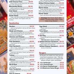 Gerber’s Family Restaurant - Menu