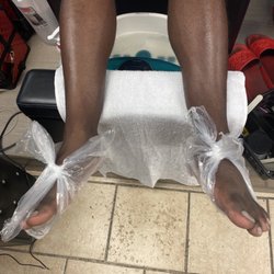 Simply ROYEL Nails & Beauty Factory - Paraffin treatment Deluxe spa pedicure adds extra moisture