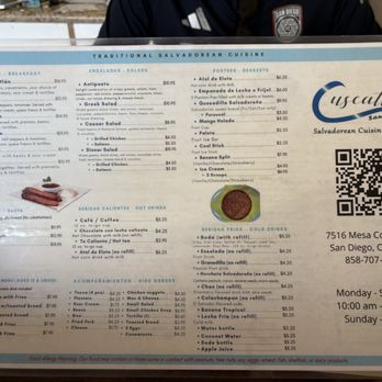 Cuscatlan Salvadorean Cuisine - Salvadoran Near Me - San Diego, California Cuscatlan Salvadorean Cuisine - Salvadoran Near Me - San Diego, California