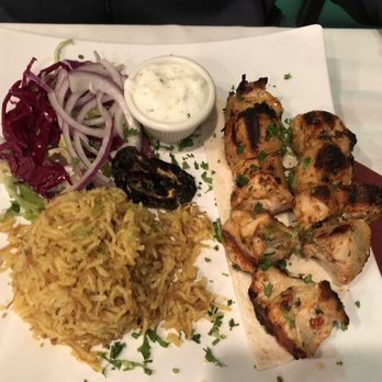 Sinbad Restaurant & Cafe - Chicken Kebab Platter - Mediterranean Near Me - Boca Raton, Florida Sinbad Restaurant & Cafe - Chicken Kebab Platter - Mediterranean Near Me - Boca Raton, Florida