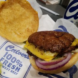 The burger