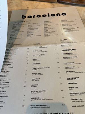 Menu photo 1 Barcelona Wine Bar Delray Beach, FL