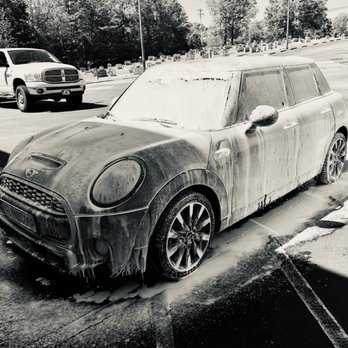 Timms Mobile Detailing - Foam cannon on a Mini Cooper - Auto Detailing Near Me - Travelers rest , South Carolina Timms Mobile Detailing - Foam cannon on a Mini Cooper - Auto Detailing Near Me - Travelers rest , South Carolina