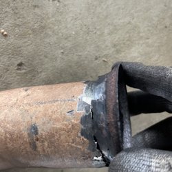 Turner Diesel Performance - Turner welded exhaust then ground it down to nothing to get the flange over the weld. Lasted 500 miles. Unbelievable.