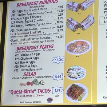 El Rancheros Mexican Food - Menu - Fast Food Near Me - Modesto, California El Rancheros Mexican Food - Menu - Fast Food Near Me - Modesto, California
