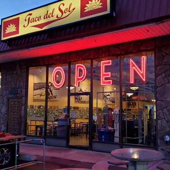 Taco Del Sol - the outside of a restaurant - Mexican Near Me - Missoula, Montana