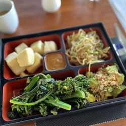 Ten Thousand Waves - Bento Box - age tofu is amazing