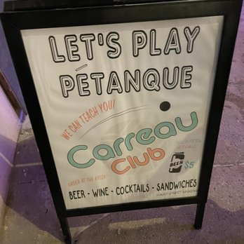 Carreau Club Pétanque - Lounges Near Me - Brooklyn, New York Carreau Club Pétanque - Lounges Near Me - Brooklyn, New York