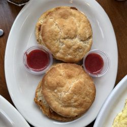 Maddie's Corner Cafe - Side biscuits with homemade jam
