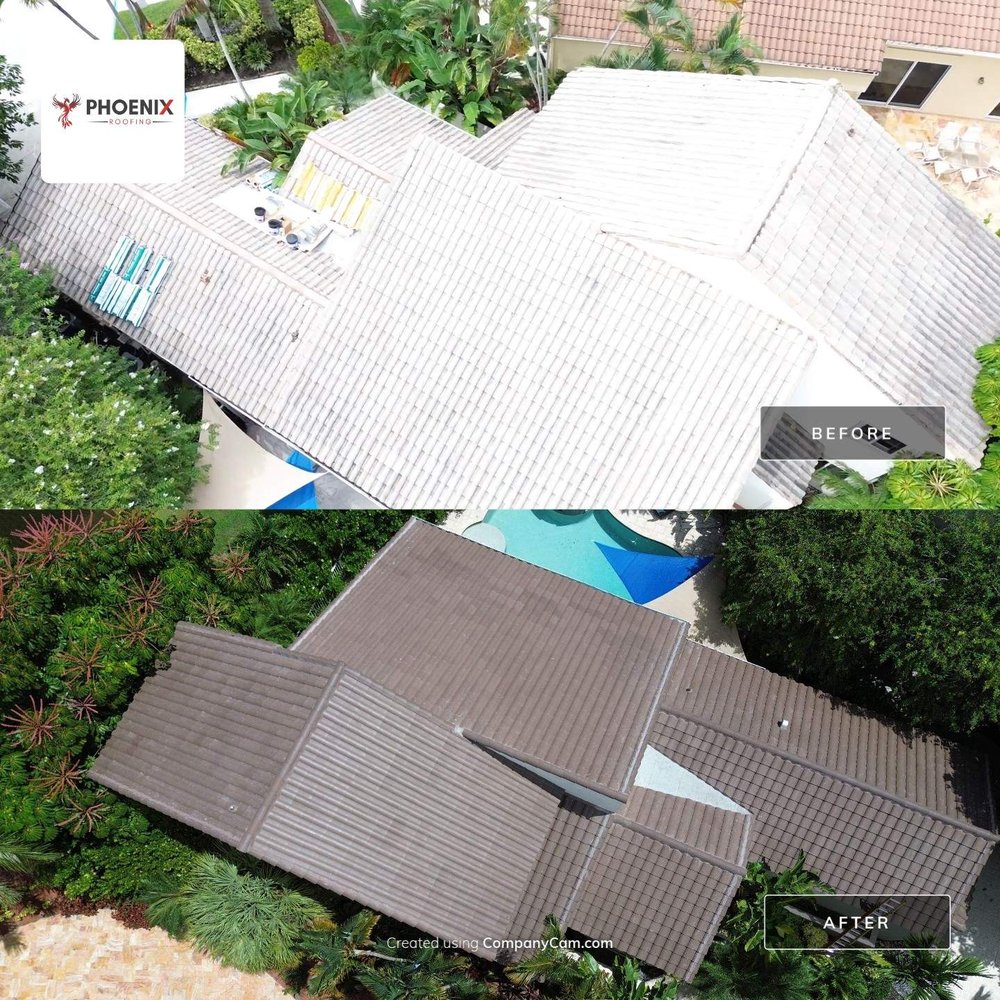 Slide of Phoenix Roofing Group